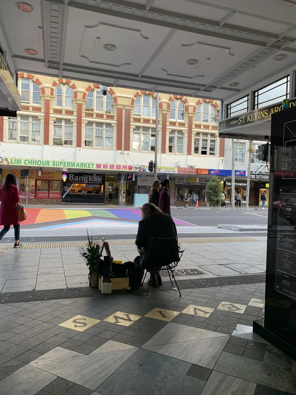 Inside St Kevin's Arcade