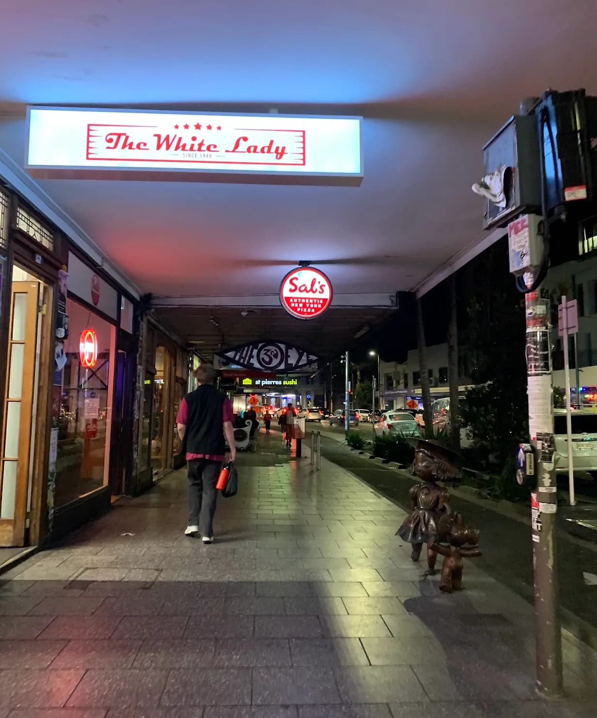 K Road at night