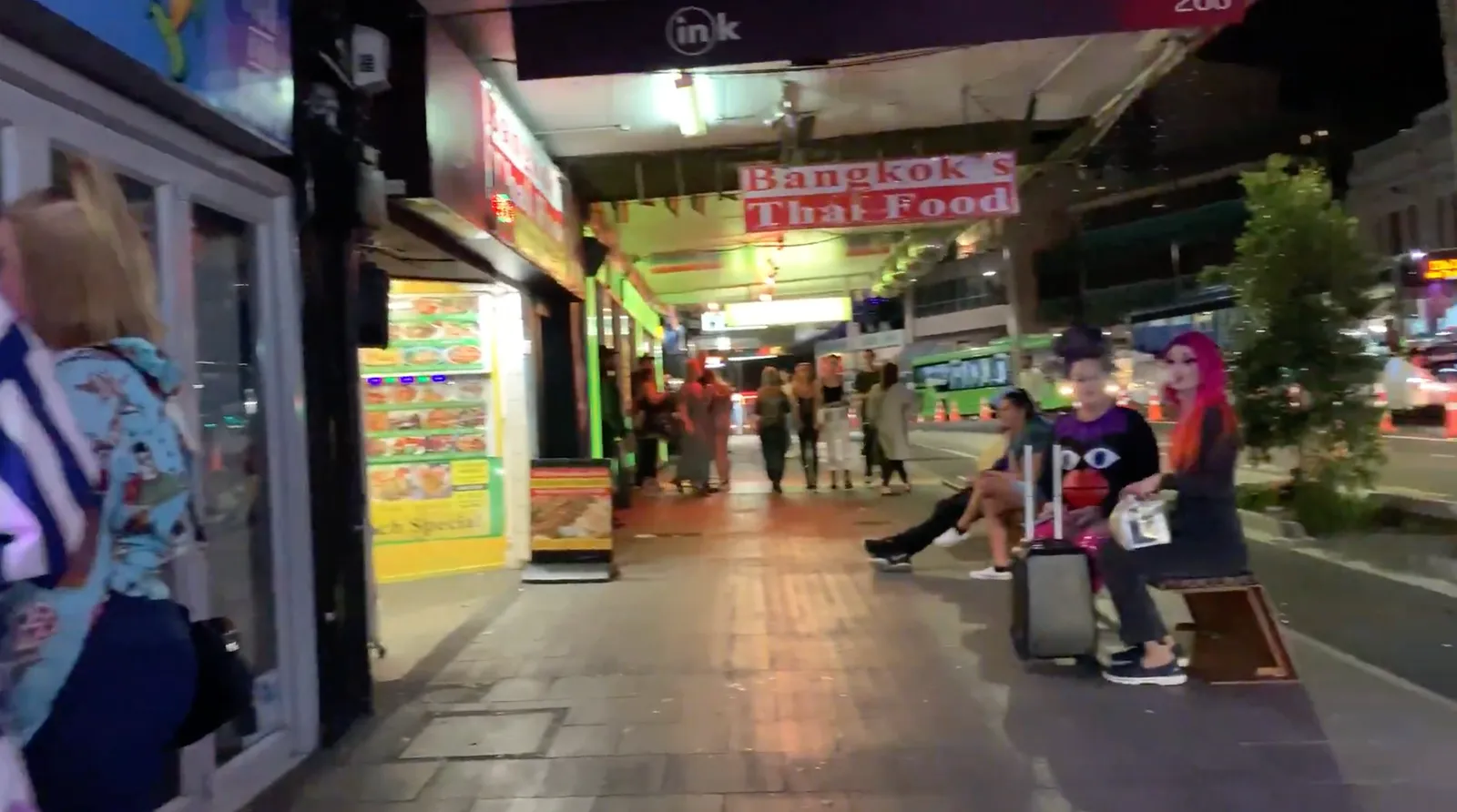 K Road after dark, frame 15